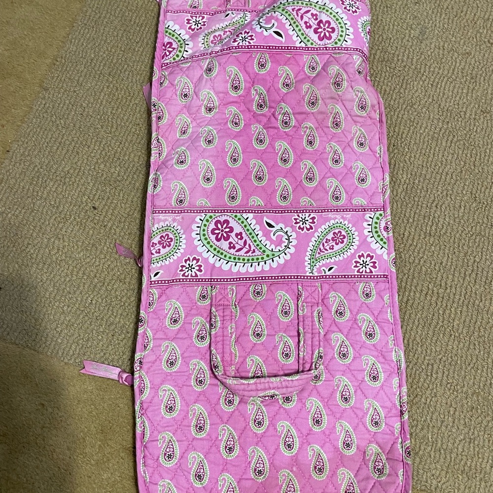 Vera Bradley Hanging Travel Organizer - Pink Paisley